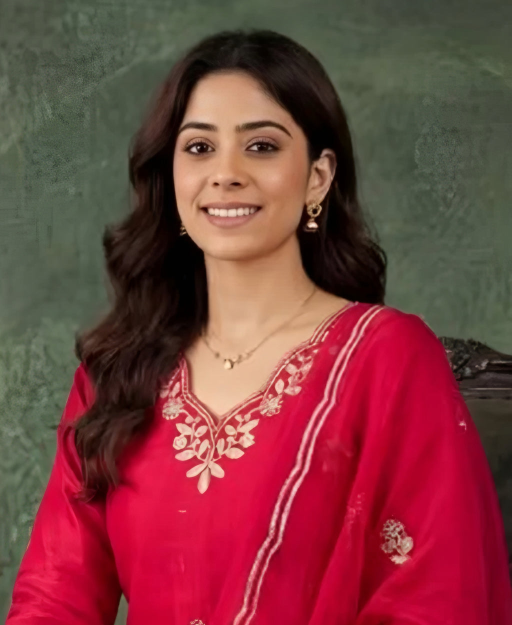 Elegant Pink Color Embroidered Kurta Set with Dupatta for Women