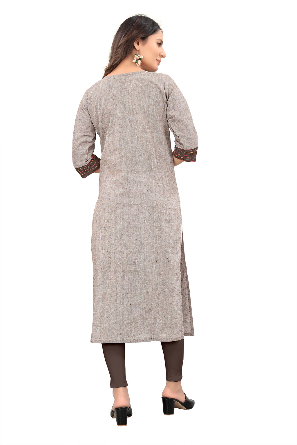 New Stylish Designer Beige color Kurti For Women