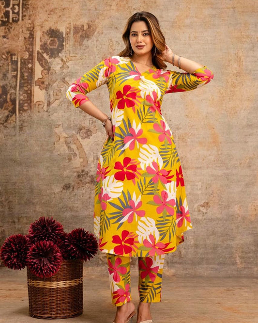 Digital Print Kurti and Pant