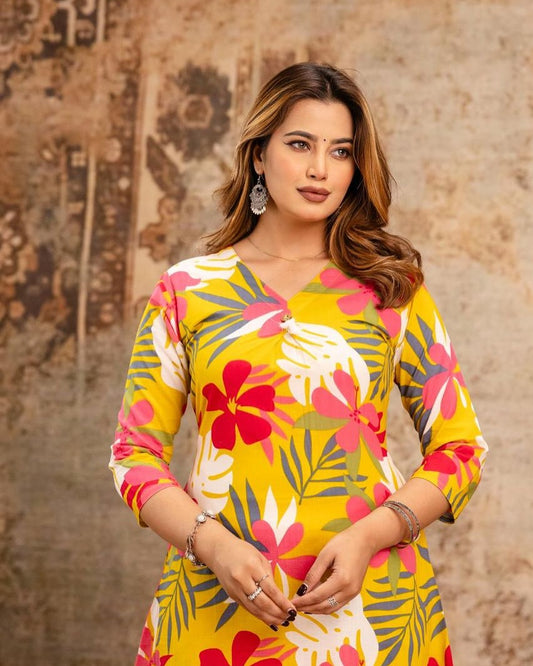 Digital Print Kurti and Pant