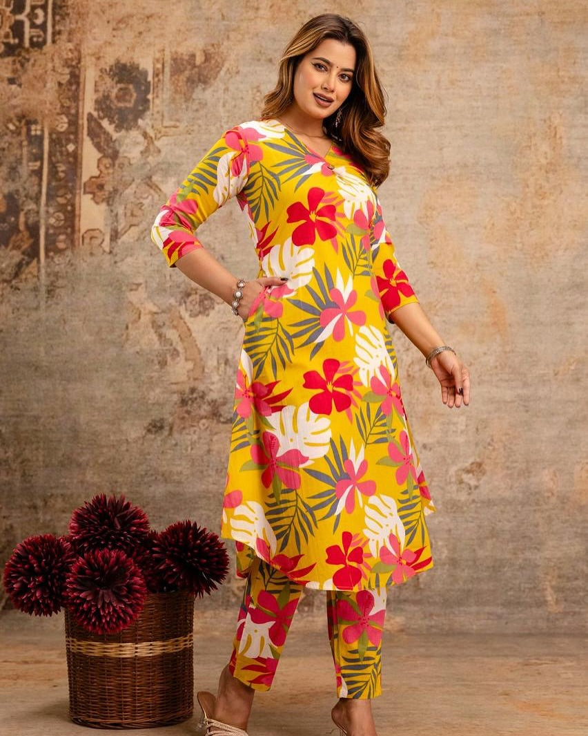 Digital Print Kurti and Pant